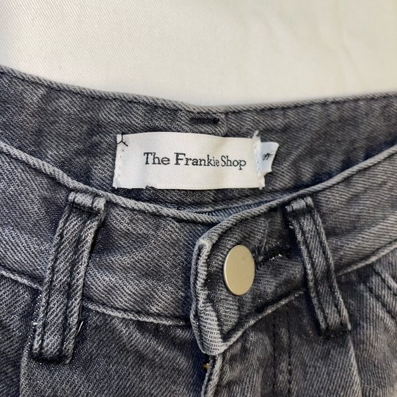 The Frankie Shop High Waist Gray Shorts - Picture 5 of 8